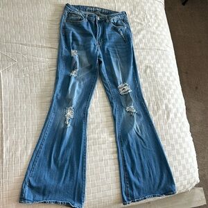 Bell bottom jeans